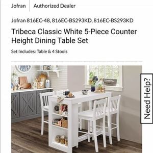 New Kitchen table set